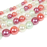 Red Purple Pearl Shell Pendant Necklace Jewelry Making
