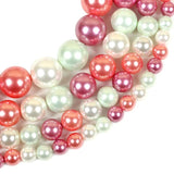 Red Purple Pearl Shell Pendant Necklace Jewelry Making