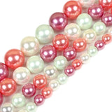 Red Purple Pearl Shell Pendant Necklace Jewelry Making