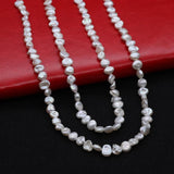 Irregular Shape Freshwater Pearl Jewelry Charm DIY Necklace Bracelet 8-9mm