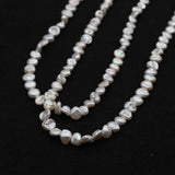 Irregular Shape Freshwater Pearl Jewelry Charm DIY Necklace Bracelet 8-9mm