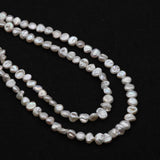 Irregular Shape Freshwater Pearl Jewelry Charm DIY Necklace Bracelet 8-9mm