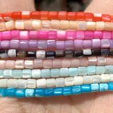 110pcs Colorful Shell Beads DIY Necklace Bracelet Accessory