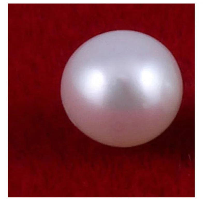 Natural Freshwater Pearl Bead Round Loose Beads DIY Jewelry Making