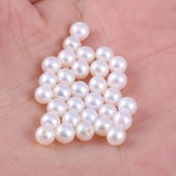 Natural Freshwater Pearl Bead Round Loose Beads DIY Jewelry Making