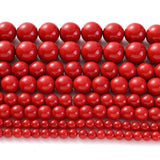 Colorful Pearl Beads Glass Loose Spacer Beads for DIY Bracelet Necklace