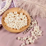 Smooth Round ABS Pearl Beads for Jewelry Making