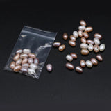 Freshwater Pearl Beads Rice Shape Punch Beads DIY Jewelry Making