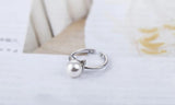 Cat Shape Party Jewelry Set 925 Silver Necklace Stud Earrings Ring