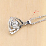 Freshwater Pearl 925 Silver Jewelry Sets Wedding Decoration for Women