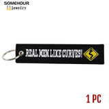 Embroider Aviation Keychain Collections Remove Before Flight Tag Holder