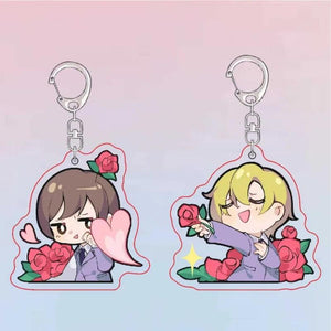 Ouran High School Host Club Key Chain Fujioka Haruhi Pendant Party Charm Gift