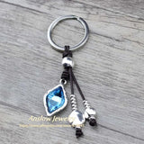 Anslow Crystal Custom Keychain For Women Key Chains Ring Gir