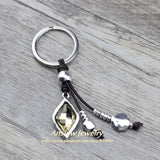 Anslow Crystal Custom Keychain For Women Key Chains Ring Gir