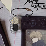 Anime KeyChain Checkmate Comics Acrylic Keyring Manhwa Pendant Cosplay Gift