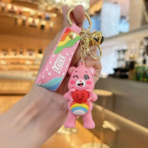 Love Bear Keychain Couple Bag Pendant Car Keychains