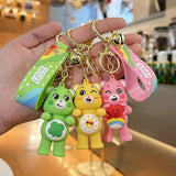Love Bear Keychain Couple Bag Pendant Car Keychains
