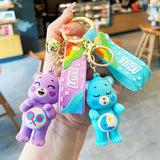 Love Bear Keychain Couple Bag Pendant Car Keychains