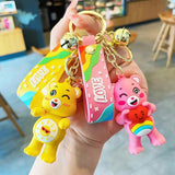 Love Bear Keychain Couple Bag Pendant Car Keychains