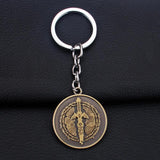 Kingdom Tears Vintage Keychain A Link to the Past Sword Pendant