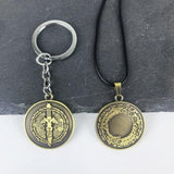 Kingdom Tears Vintage Keychain A Link to the Past Sword Pendant