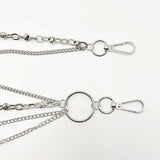 Metal Rock Trousers Hipster Pant Jean Keychain Ring Clip