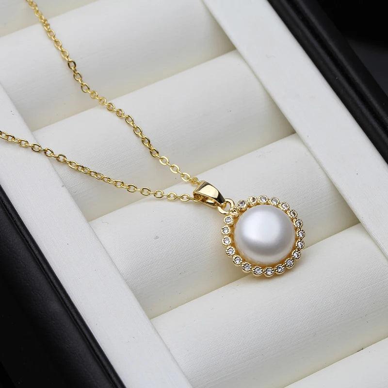 Wedding Freshwater Pearl Necklace For Women
