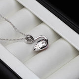 925 Silver Dolphin Pendant with Freshwater Pearl Necklace Gift