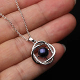 925 Silver Pendant Women, Freshwater Pearl Necklace