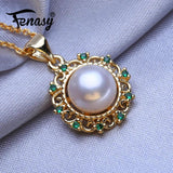 Natural Pearl Necklaces For Women Personalized Bird Pendant Jewelry