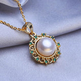 Natural Pearl Necklaces For Women Personalized Bird Pendant Jewelry