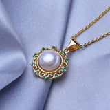 Natural Pearl Necklaces For Women Personalized Bird Pendant Jewelry