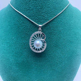 8-9mm Freshwater Pearl Pendant Necklace Wholesale