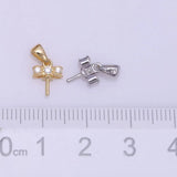 Pearl Silver Necklace Pendant Holder Japanese Style