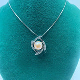 8-9mm Freshwater Pearl Pendant Necklace - Wholesale