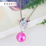 925 Silver Zircon Pendant & Necklace for Women