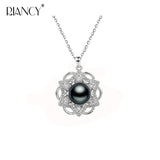 Vintage Lace Freshwater Pearl Pendant Necklace