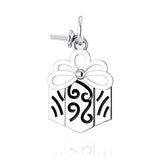 Sterling Silver Geometric Pendant for Pearl Necklace SP368SB-1