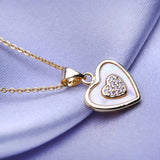 Shell Pendant Necklaces For Women Heart Choker