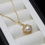 Natural Freshwater Pearl Necklace Pendants for Women