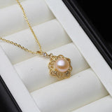 Natural Freshwater Pearl Necklace Pendants for Women