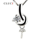 925 Silver Pendant for DIY Pearl Necklace SP151SB