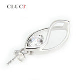 925 Silver Pendant Women Necklace Silver 925 Pearl Pendant Zircon Women Jewelry