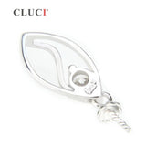 925 Silver Pendant Women Necklace Silver 925 Pearl Pendant Zircon Women Jewelry