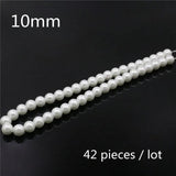 Round Shell Pearl Beads SeaShell DIY Loose Beads Jewelry Making
