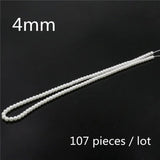 Round Shell Pearl Beads SeaShell DIY Loose Beads Jewelry Making