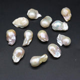 1PC Natural Freshwater Pearl Beads Irregular No Hole Loose Beads