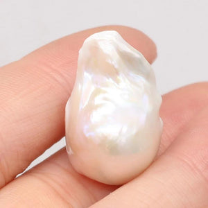 1PC Natural Freshwater Pearl Beads Irregular No Hole Loose Beads