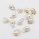 1PC Natural Freshwater Pearl Beads Irregular No Hole Loose Beads