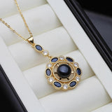 Freshwater Pearl Necklace Pendant Gold Plated Wedding Gift